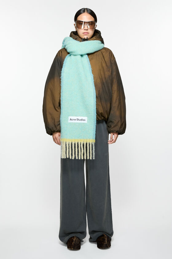 (image for) Simple Wool mohair scarf - Narrow